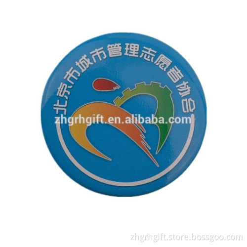 Wholesale Large Various Styles Custom Tin Button Badges Tinplate Badge
